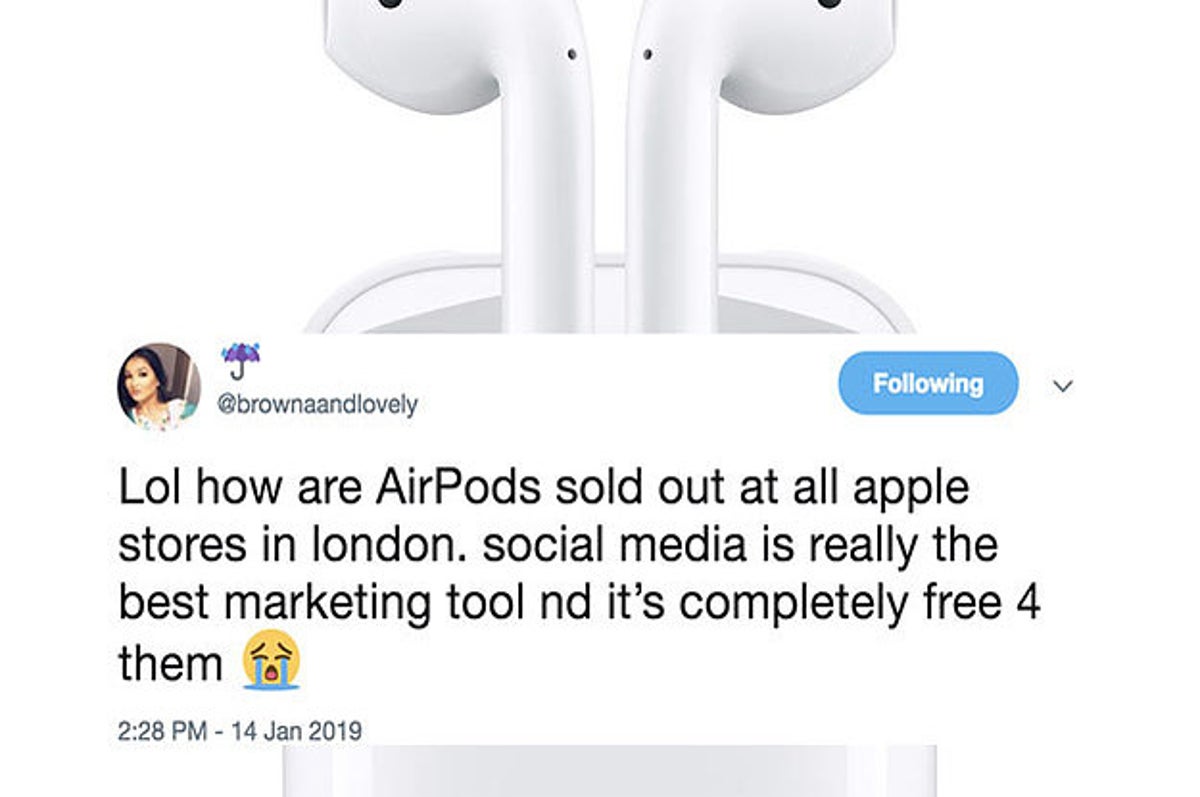AirPods Became A Meme And Now They're Sold Out Everywhere