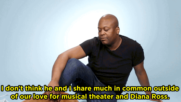 TB: I don't think he and I share much in common outside of our love for musical theater and Diana Ross. I love that what comes up, comes out. There's no filter. And in a world where people, in attempt to find their place and find their platform become overly sensitive, Titus Andromedon gave two fucks and told you exactly what he thought.