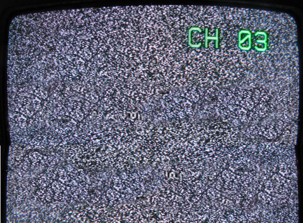 TV showing channel 3