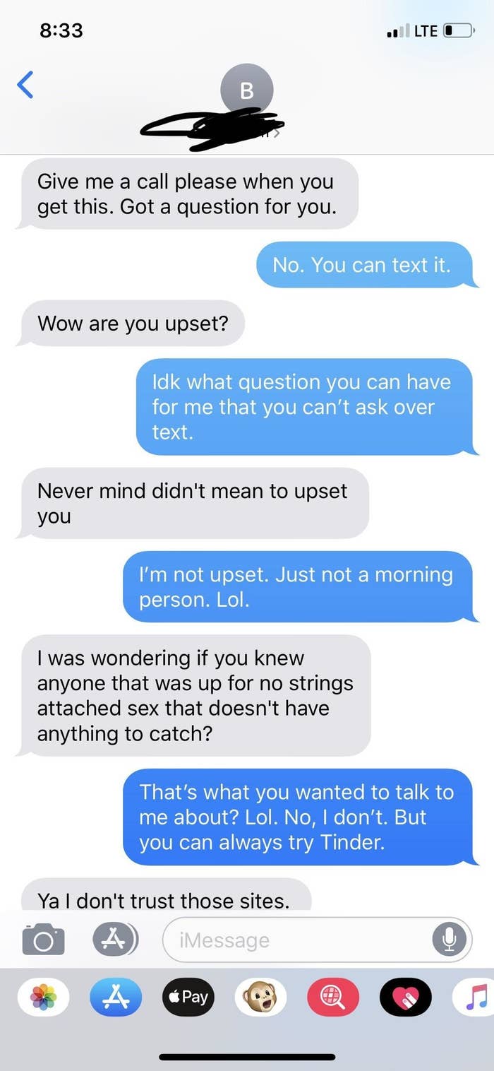 Conversations reddit sexting tinder Alternative Sites
