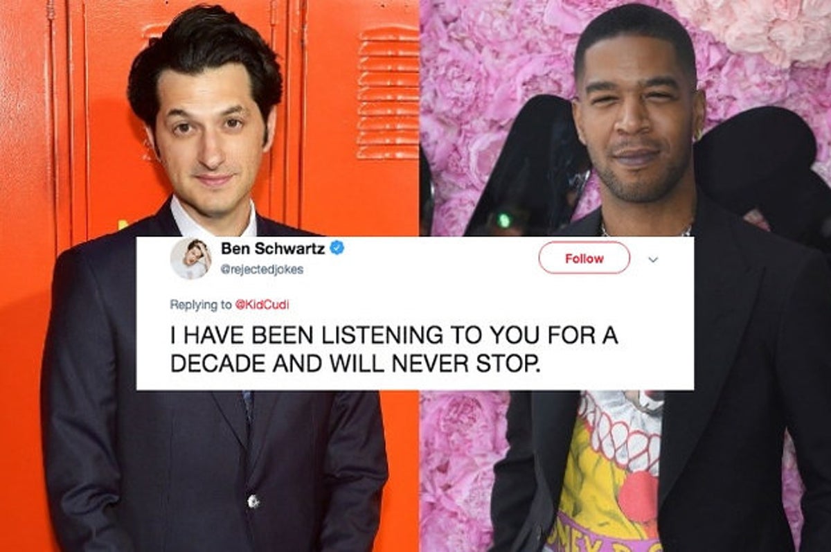 Ben Schwartz And Kid Cudi Gushing Over Each Other Is The Pure Content This  World Deserves