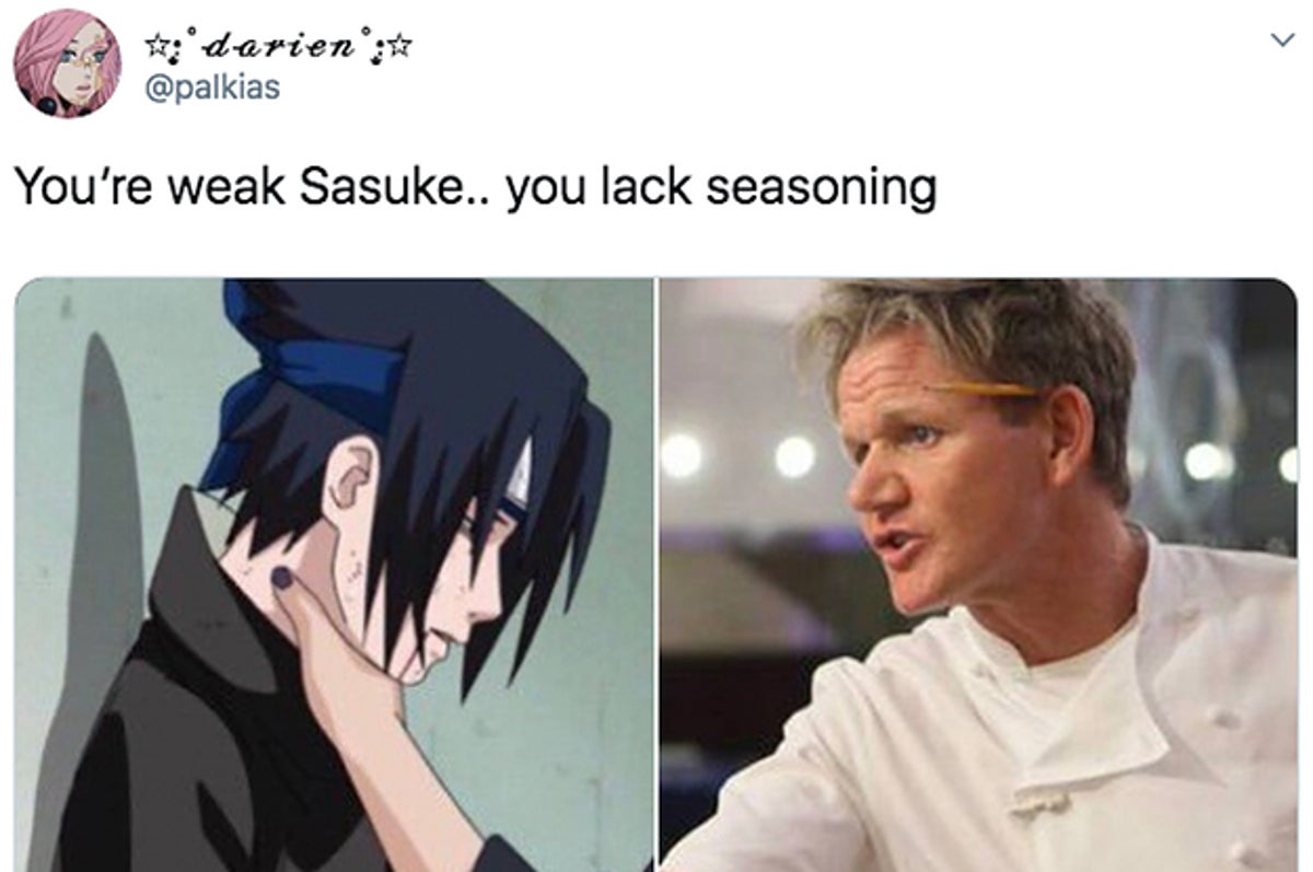 Sasuke From Naruto Is Now A Certified Twitter Meme