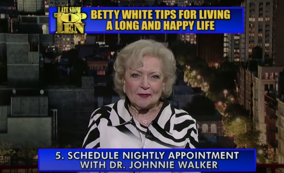 These Are Betty White's Tips For Living A Long And Happy Life, And She ...