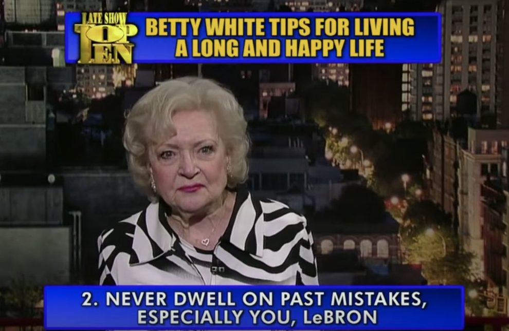 These Are Betty White's Tips For Living A Long And Happy Life, And She ...