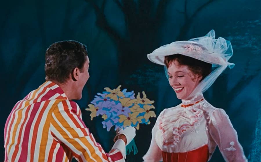 Are Bert and Mary Poppins in love?