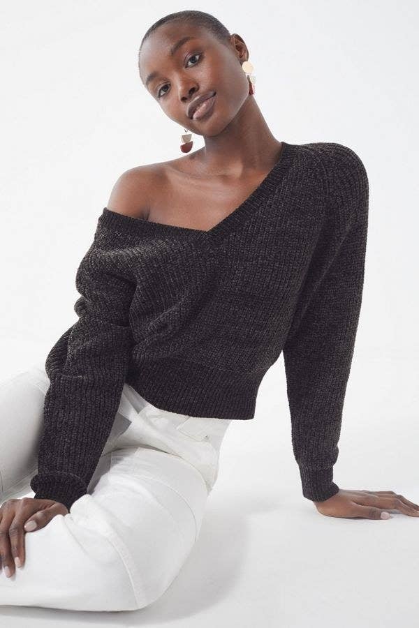 V Neck Urban Outfitters Womens Sweaters Tunic Urban Outfitter