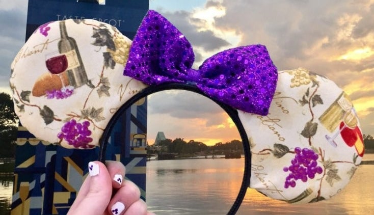 Get them from MagicalMegShop on Etsy for $22 (available with either a sparkly sequin bow as seen above, or a tulle bow).And check out the rest of MagicalMegShop's amazing Etsy shop filled with fabulous Disney ears!
