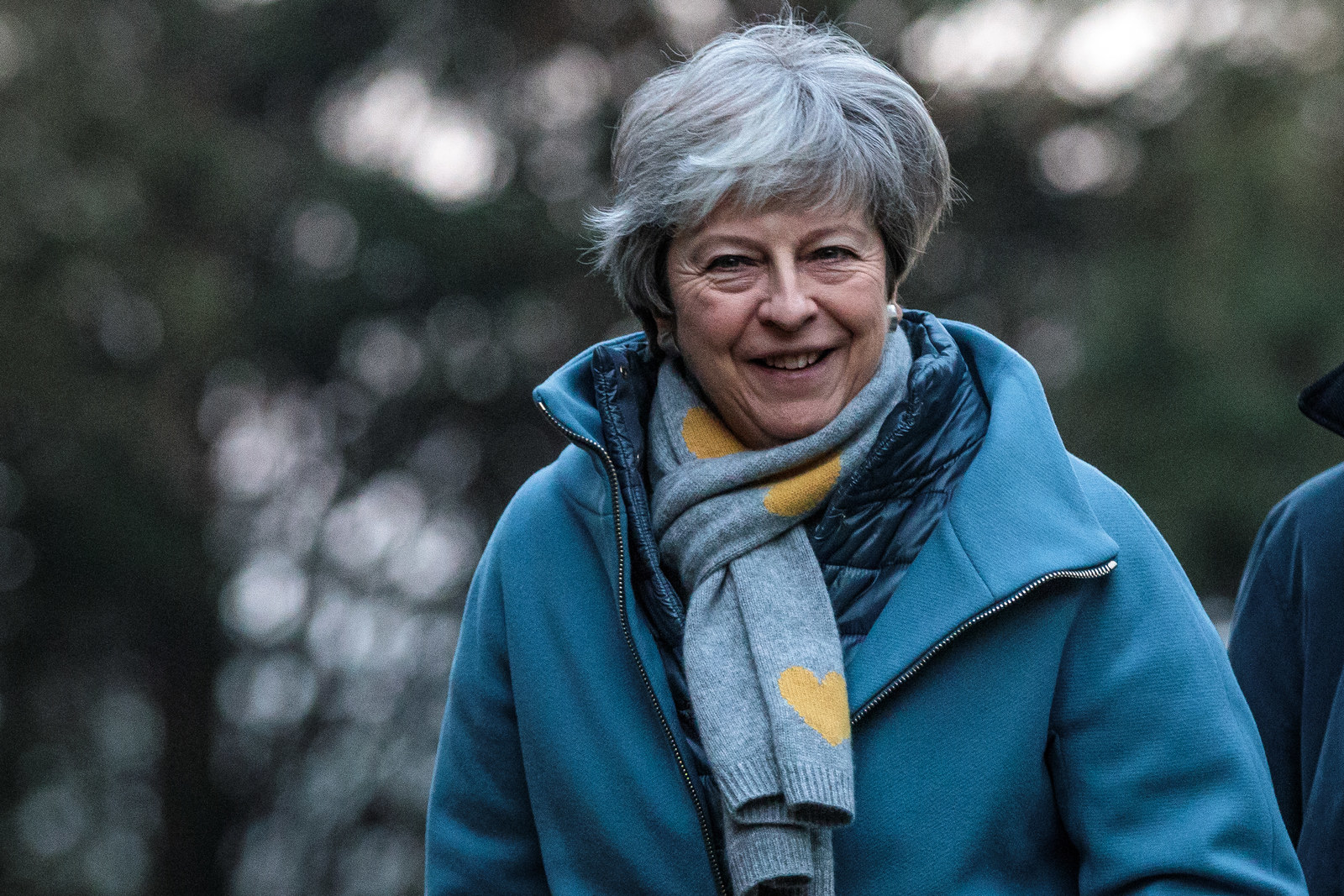 British prime minister Theresa May