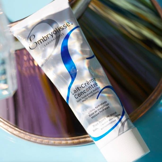 An Instagram picture of a bottle of Embryolisse Concentrated Lait Cream