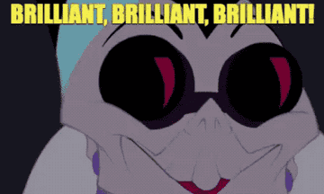 gif of Yzma from &quot;Emperor&#x27;s New Groove&quot; saying &quot;brilliant, brilliant, brilliant!&quot;