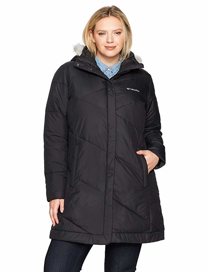 Columbia snow eclipse mid jacket plus size sale