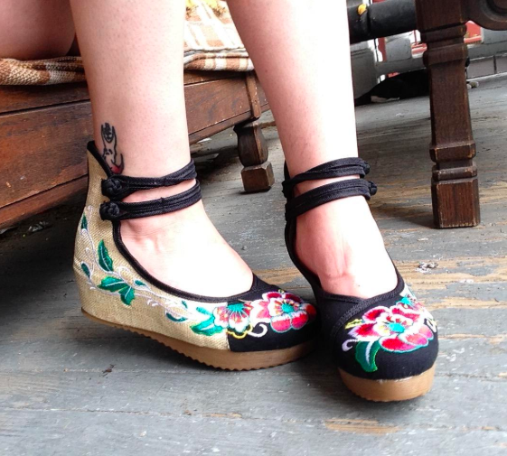 quirky mary jane shoes