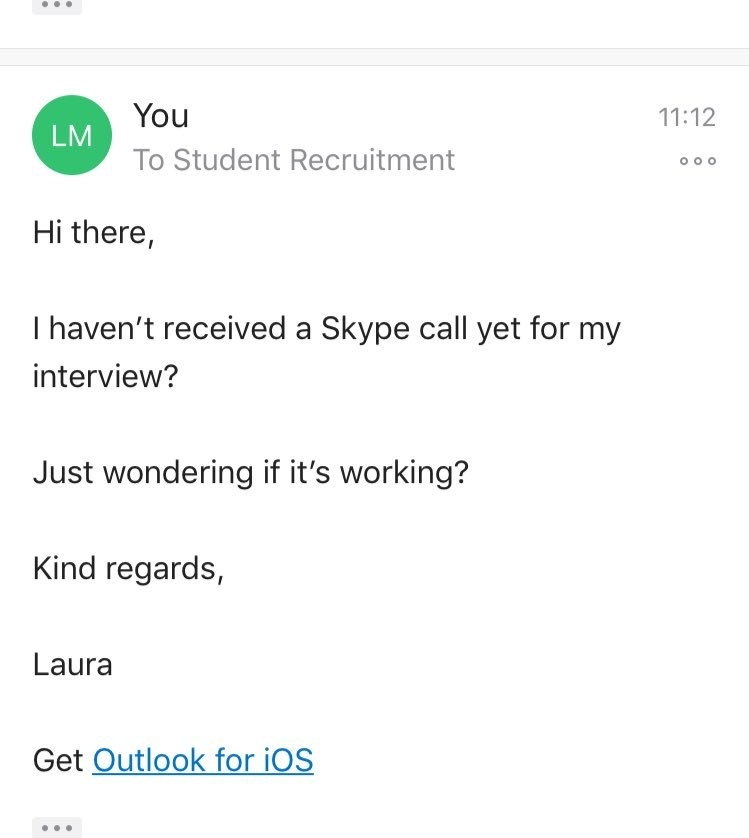 use skype on mac for interview