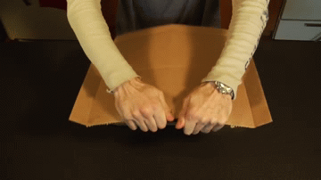 Step 1: Tear off the topStep 2: Fold it into fourths and separate themStep 3: EAT PIZZA!