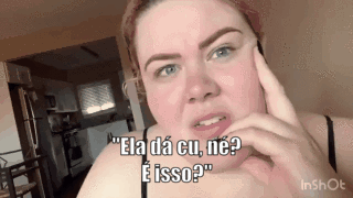 E acrescenta: "ela é americana, com certeza".