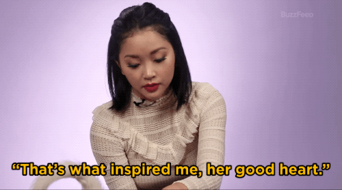 LC: Her good heart. That’s what inspired me, her good heart.