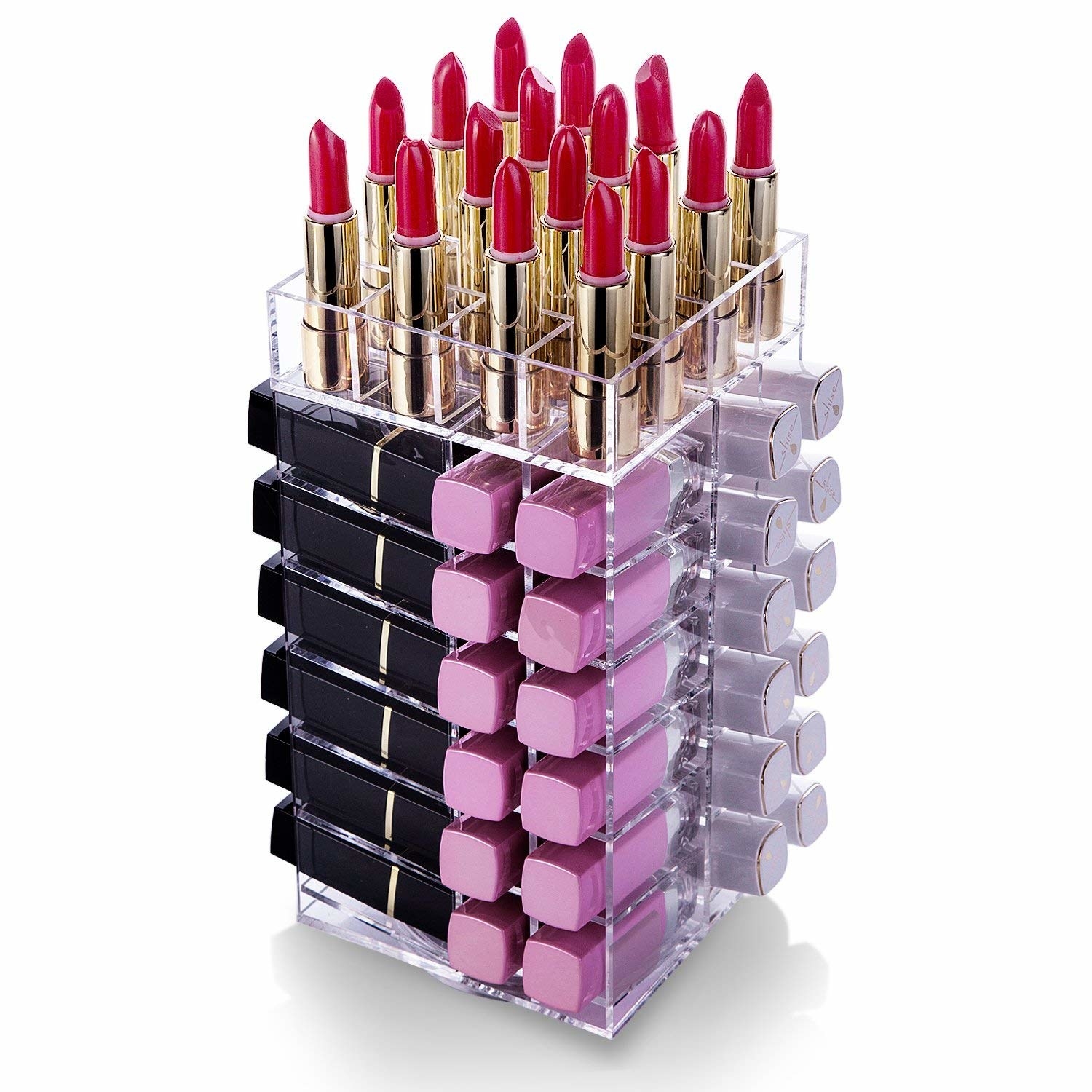 rotating lipstick organizer