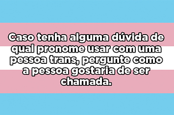 A Gabriela fez um post sobre como é ser uma mulher trans