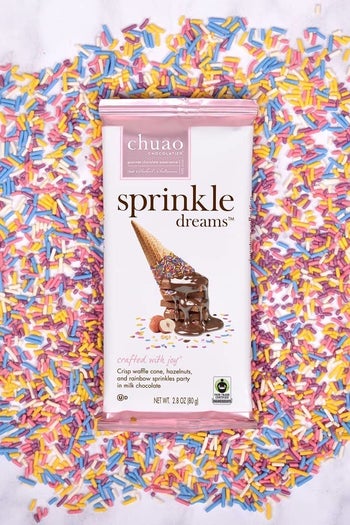 The sprinkle flavor in wrapping
