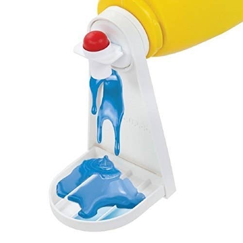 Promising review: "This is the answer to a prayer! My mom suffered a stroke and no longer has the use of one arm, which makes tasks such as pouring laundry detergent very difficult! Now she just puts the cup on this holder and presses the button with her good hand! It's also fabulous at stopping the drips!" â€”TilaraGet it from Amazon for $10.95.