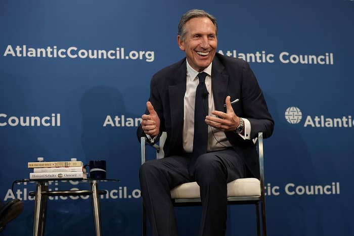 Howard Schultz Is Floating A “Centrist Independent” Run For President ...