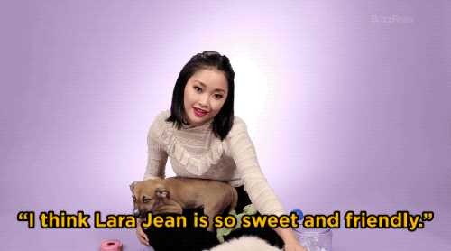 LC: I definitely feel like I’m more like Lara Jean from To All the Boys I’ve Loved Before because for a major reason, I don’t kill people. And also because, I don’t know, I think Lara Jean is so sweet and friendly and Saya is not very friendly.