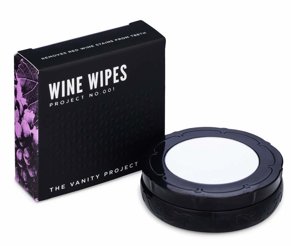 Promising review: "As a dedicated wine drinker, these are the best invention EVER! They are small enough to fit nicely in your purse or cross-body and they are simple enough that a quick swipe removes all the red! I LOVE THESE!" —Amazon CustomerGet a compact of 15 wipes from Amazon for $8.75.