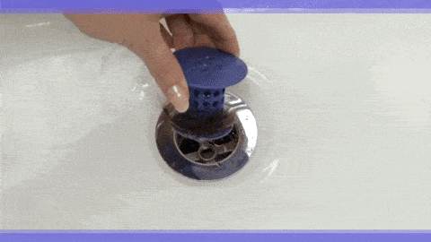 Promising review: "I can't say enough good things about this product. I have a family of four and we would frequently have to snake our shower drain. I won't be having that problem ever again. This even collects the hair when I give my dog baths, and it doesn't significantly slow the draining of the water. You don't know how much hair you wash down your drain until you use this!" —Aaron MorlockGet it from Amazon for $12.99+ (available in six colors).