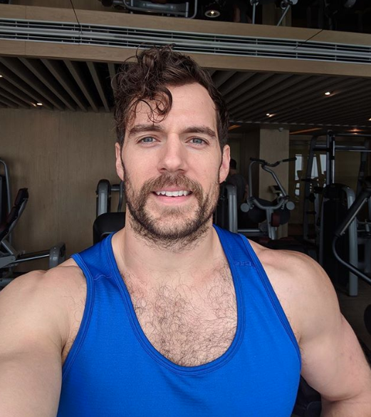 henry cavill chest hair