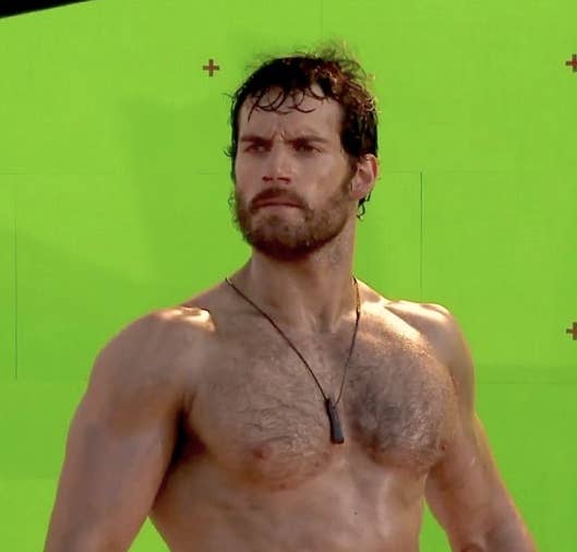 Here Are Pictures Of Henry Cavill Shirtless