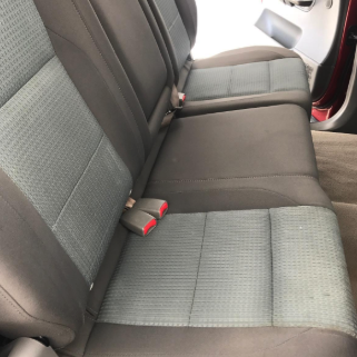 the same reviewer's car seats looking clean