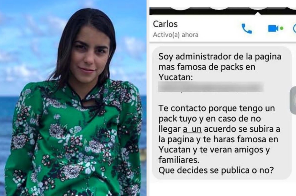 Una página en Yucatán está pidiendo hasta 6 mil pesos a mujeres para no  publicar sus packs