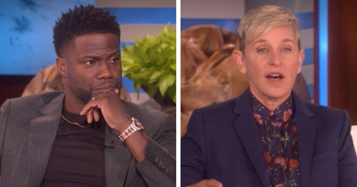 Ellen Degeneres Was Criticized For Insisting Kevin Hart Should Host The Ellen Degeneres Was Criticized For Insisting Kevin Hart Should Host The