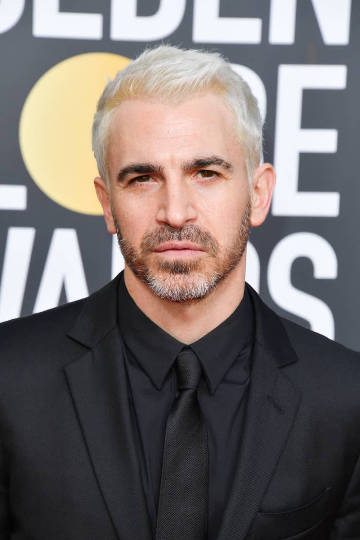 Chris Messina with blonde hair