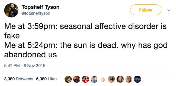 17 Jokes About Seasonal Affective Disorder