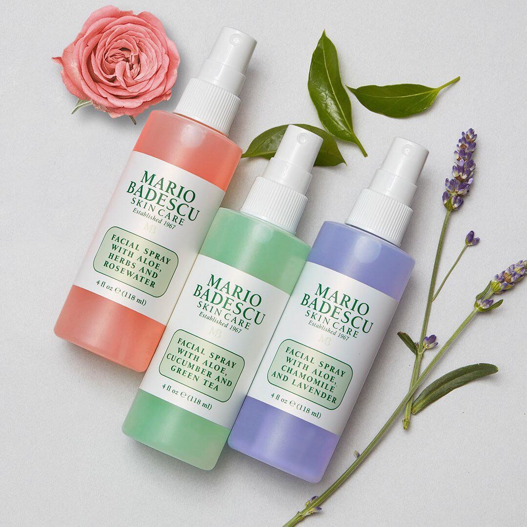 Let's break down what each bb does:* Aloe, cucumber, and green tea: to wake up dull tired, skin, hydrate, tone, and reduce redness in irritated complexions. Also popular for treating breakouts throughout the day.* Aloe, chamomile and lavender: to comfort irritated, dry skin, hydrate, overall de-stress both you and your complexion.* Aloe herbs and rosewater: to hydrate, and treat dry, uncomfortable skin throughout the day. Also great for refreshing makeup.Promising review: "I am obsessed with these sprays! They're super hydrating and toning. I have a nice glow and my skin feels and looks visibly healthier. I spray first thing after my shower then moisturizer with lotion, apply makeup and spray to set it. My niece who is on Accutane recommended these to me, because of her dry skin and I love it." —Jessica SolizGet them from Amazon for $21.Learn more about the cult-favorite rose water spray in "This Facial Spray Is $7 And Will Make You Feel Refreshed AF."