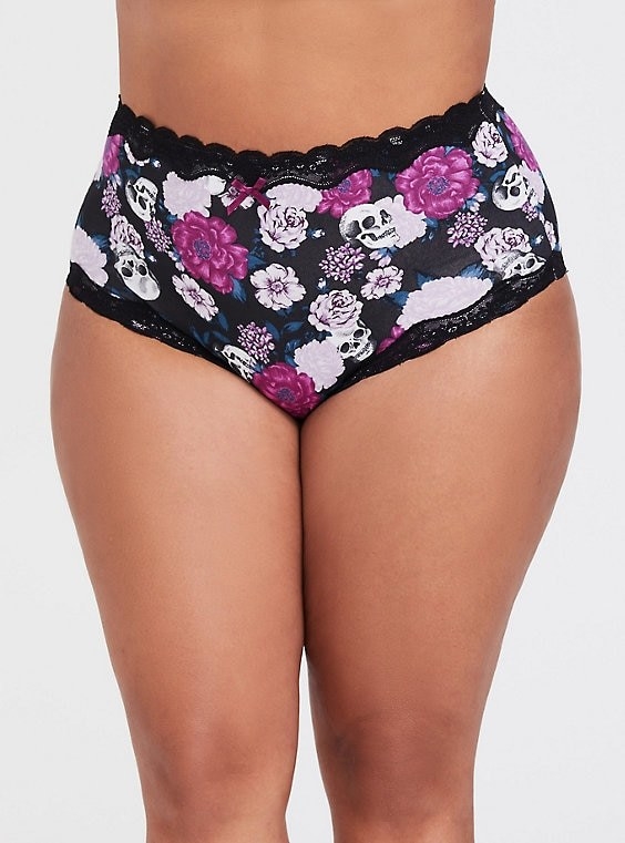 plus size cotton cheeky panties