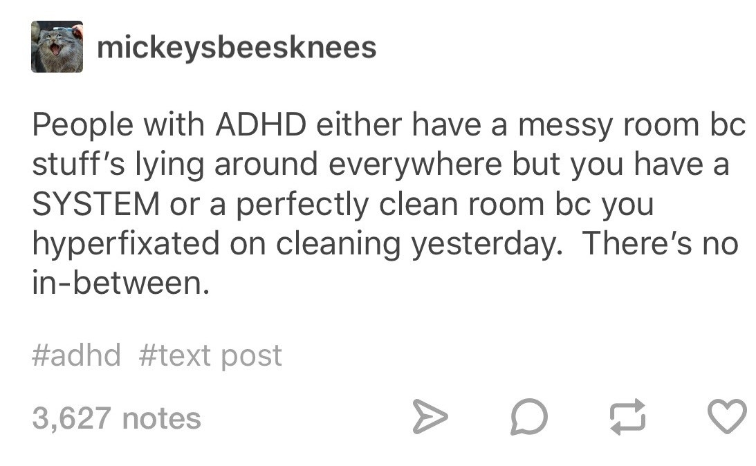 23 ADHD Tumblr Posts That Are A Little Too Relatable