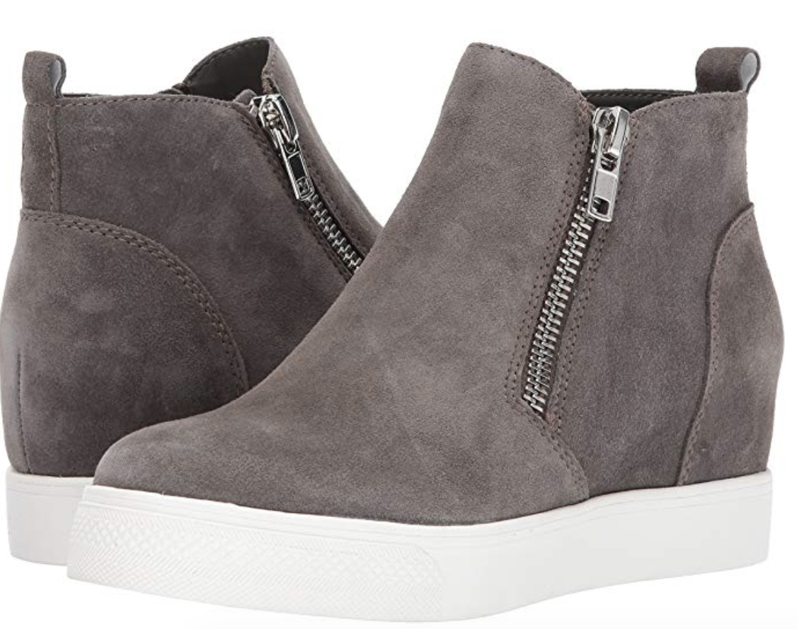 slip on sneakers with heels