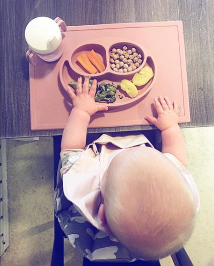 It might seem excessive, but tables at restaurants are disgusting for baby fingers and snacks. Another perk is they’re dishwasher safe!—kanightGet an zpz Happy Mat on Amazon for $24.99.