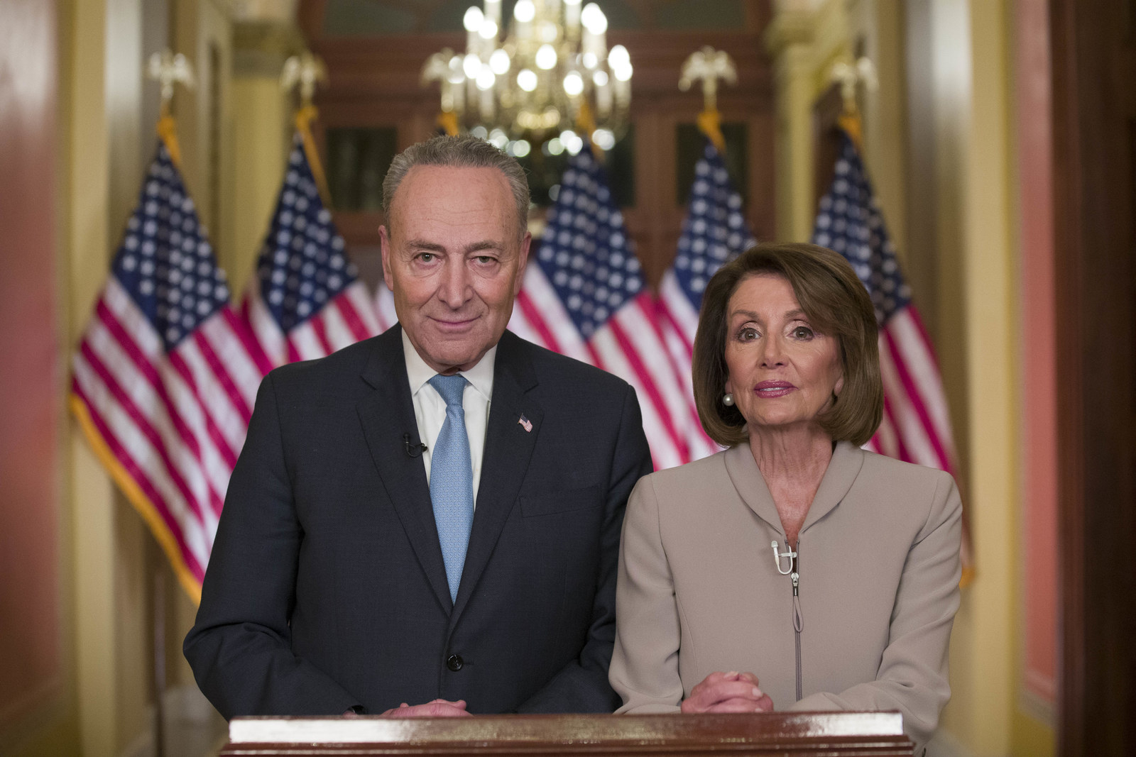 Chuck Schumer And Nancy Pelosi Respond To Trump Border Speech