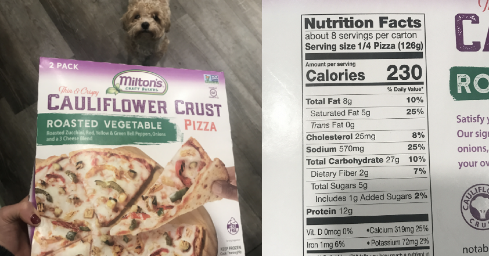 I Tried Five Cauliflower Crust Pizzas From The Grocery Store And Here's