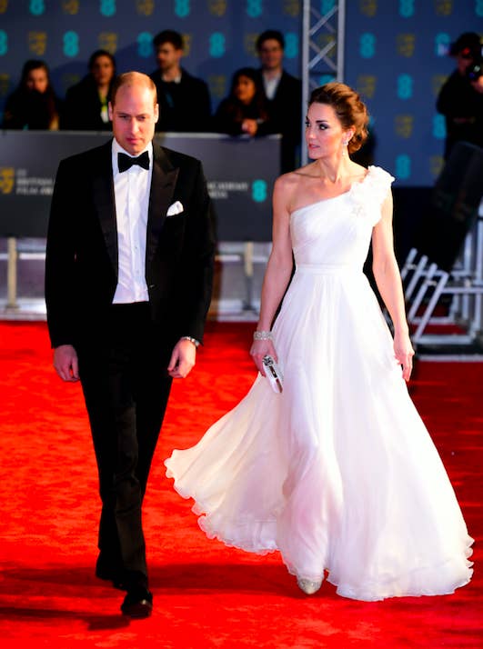 Kate Middleton Looked Like A Goddess At The BAFTAs