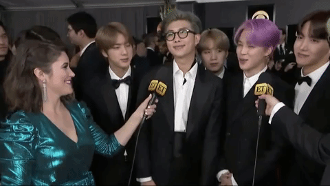 That giggle at the end = I'm dead. And then RM followed up with "they gave the wings" and I died again.
