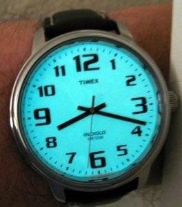 glow in the dark watch