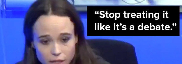 625px x 220px - Ellen Page Says That Trans Issues Are Not A Debate