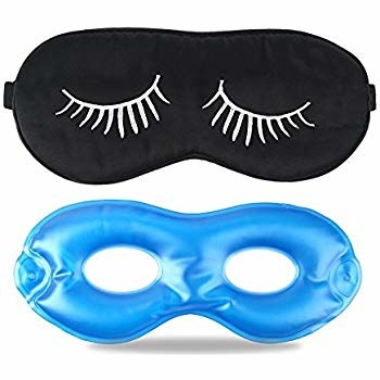 Whether you choose to head off to dreamland wearing your gel mask or you'd rather channel your inner Audrey Hepburn with the sassy eyelash sleep mask, this set is perfect for topping off any at-home spa night. The gel mask soothes tired eyes, and the sleep mask prevents any early morning light from waking you up. Fabulous!Promising review: "I work graveyard shifts and don't have blackout curtains, so going to sleep is hard for me. I got this mask and it has helped me sleep so much easier. It's really soft and comfortable, and the gel mask also helps. I use the sleep mask with the gel mask (when it's cold) and I don't feel as groggy when I wake up." —Daniela MataGet it from Amazon for $9.95 (available in four styles).
