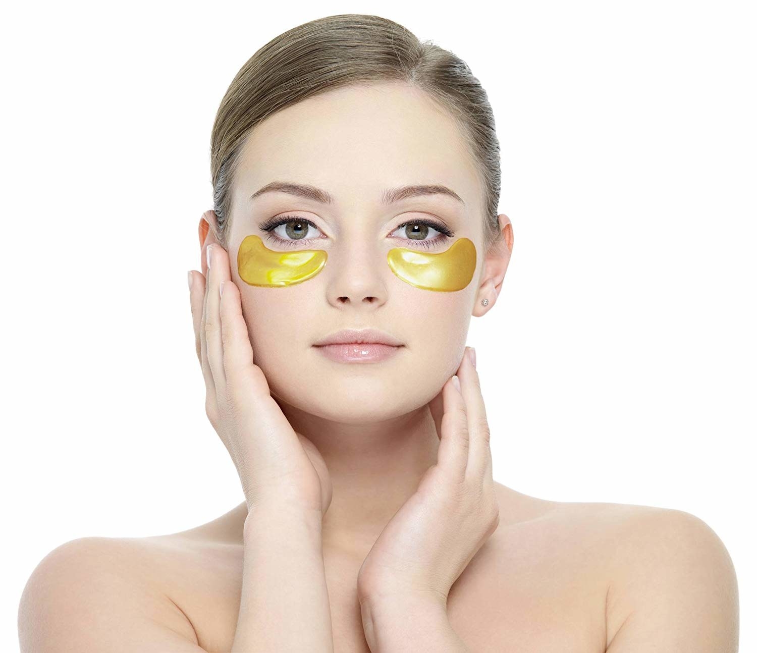 The under eye mask also helps reduce wrinkles, dark cycles, and puffiness around eyes. It's a must-have for a spa night at home with your girls — everyone will love the fabulous feeling these golden masks provide.Promising review: "First, my husband made fun of me for wearing the mask while I was doing bedtime routine with my baby, but after I removed them he was like, 'Wow, you look younger.' You can definitely see an immediate effect, I still have to experience the long term effects, but either way it totally worth it to try and it costs next to nothing comparing to brand-named similar products." —seattle745Get it from Amazon for $19.48 (one set includes 15 pairs).