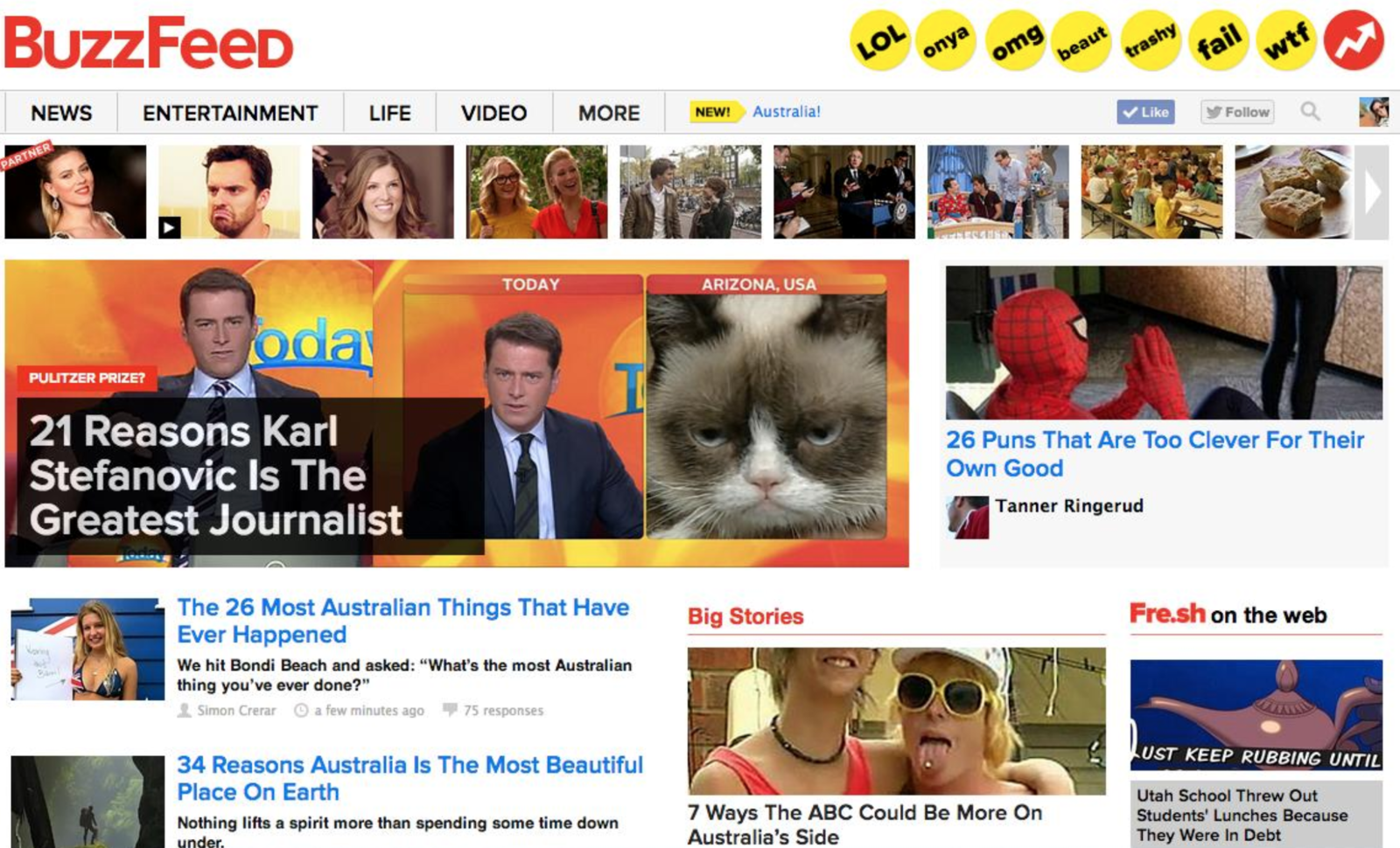 A Not Quite Definitive History Of BuzzFeed Australia, 2014-19