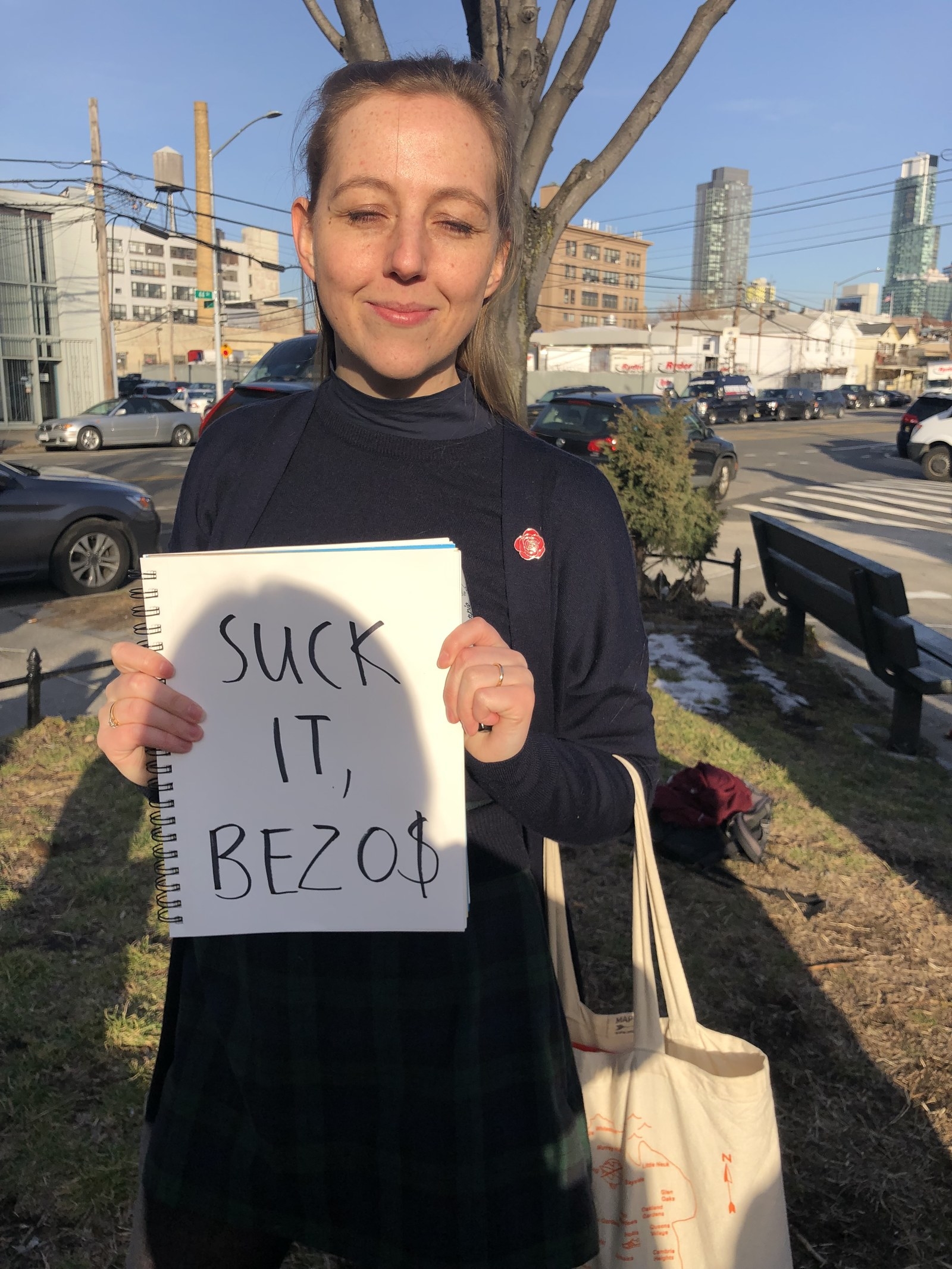 "Suck it, Bezo$"